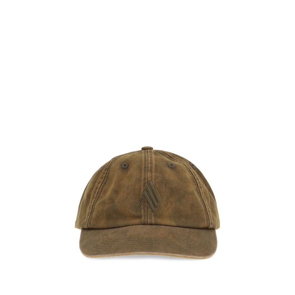 The Attico Brown Cotton Cap (Baseball Hat) | Regal Royce
