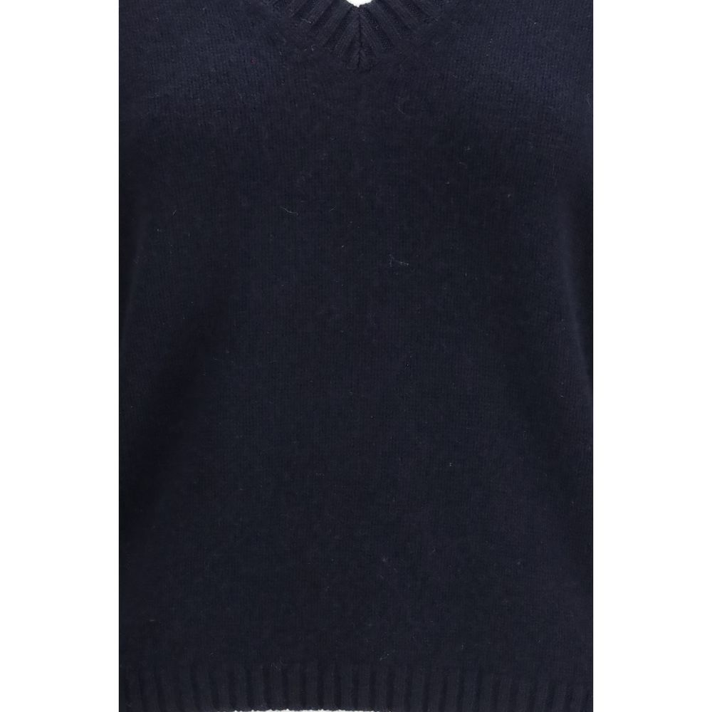 Allude Blue Cashmere Cashmere Sweater | Regal Royce