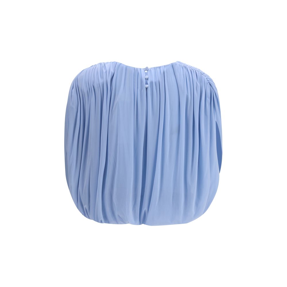 Magda Butrym Light Blue Copper Blouse | Regal Royce
