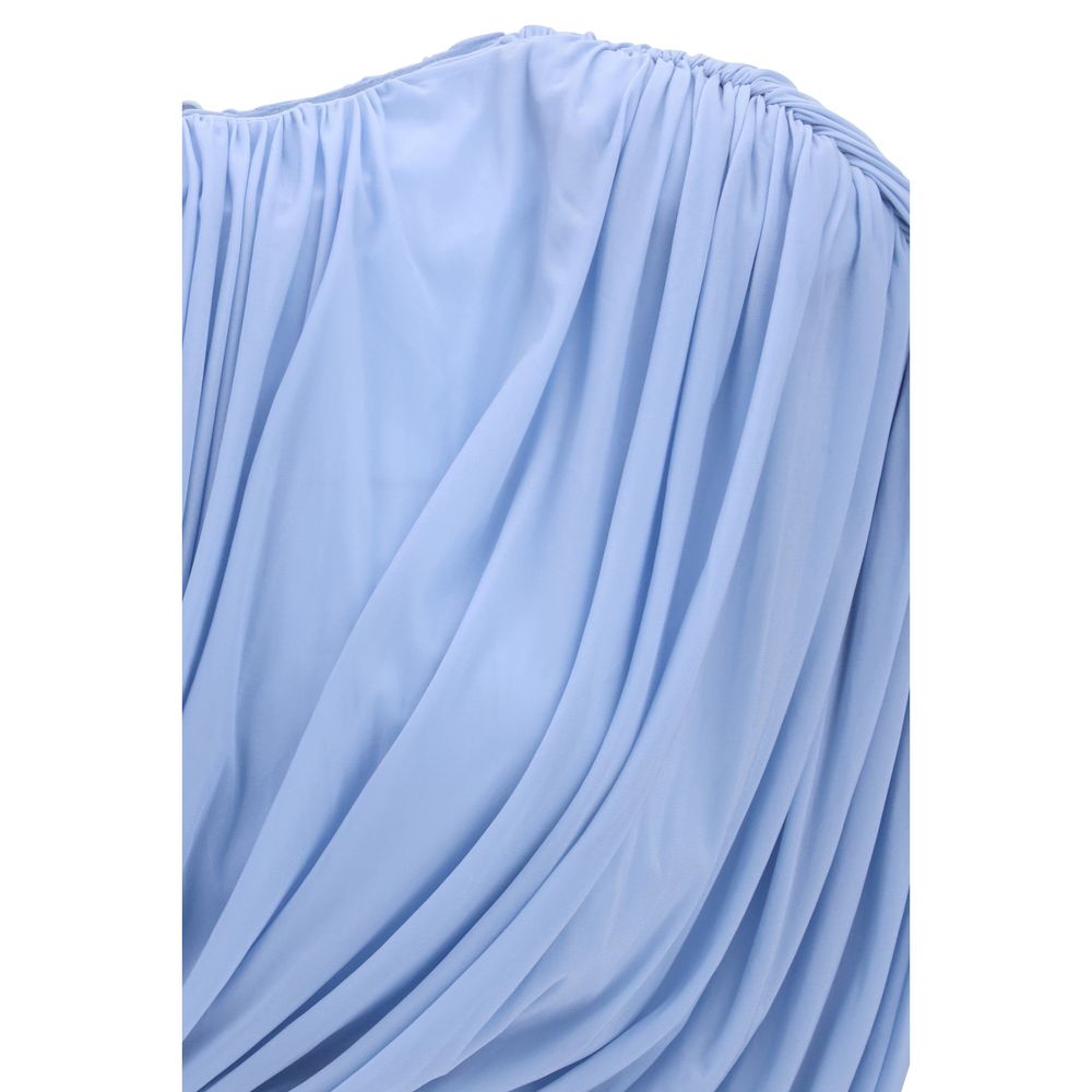 Magda Butrym Light Blue Copper Blouse | Regal Royce