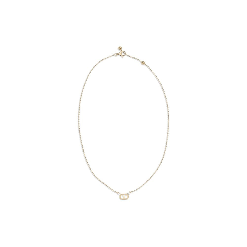 Valentino Garavani Gold Metal Necklace | Regal Royce