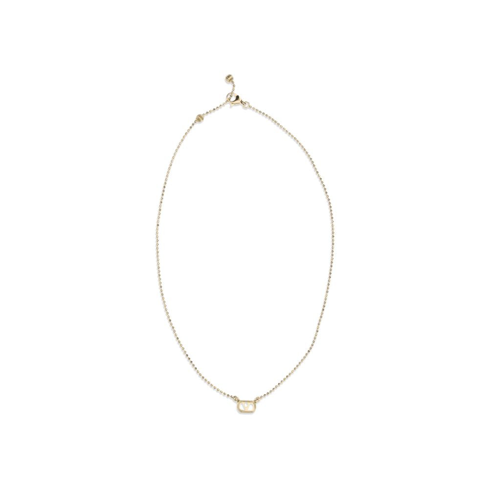 Valentino Garavani Gold Brass Necklace | Regal Royce