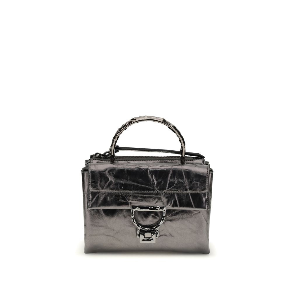 Coccinelle Black Calf Leather Bos Taurus Handbag | Regal Royce