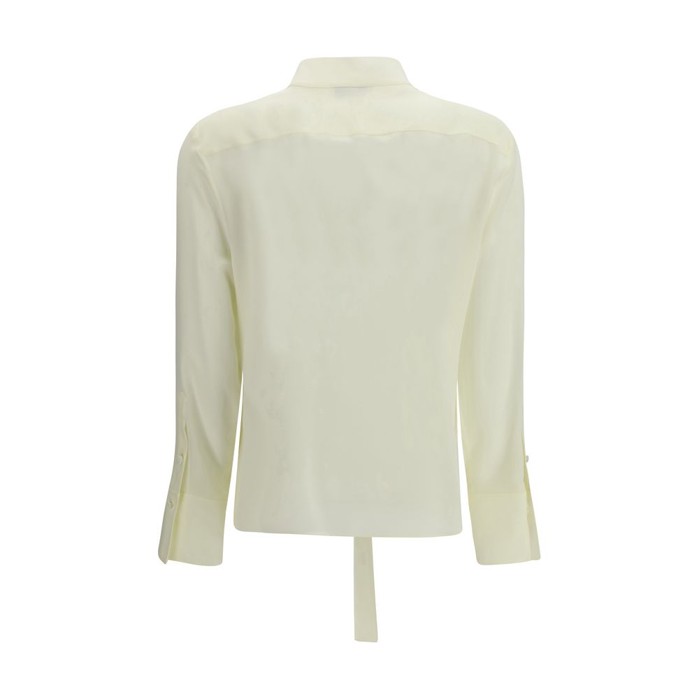 Alexander McQueen Bicolor Silk Shirt | Regal Royce