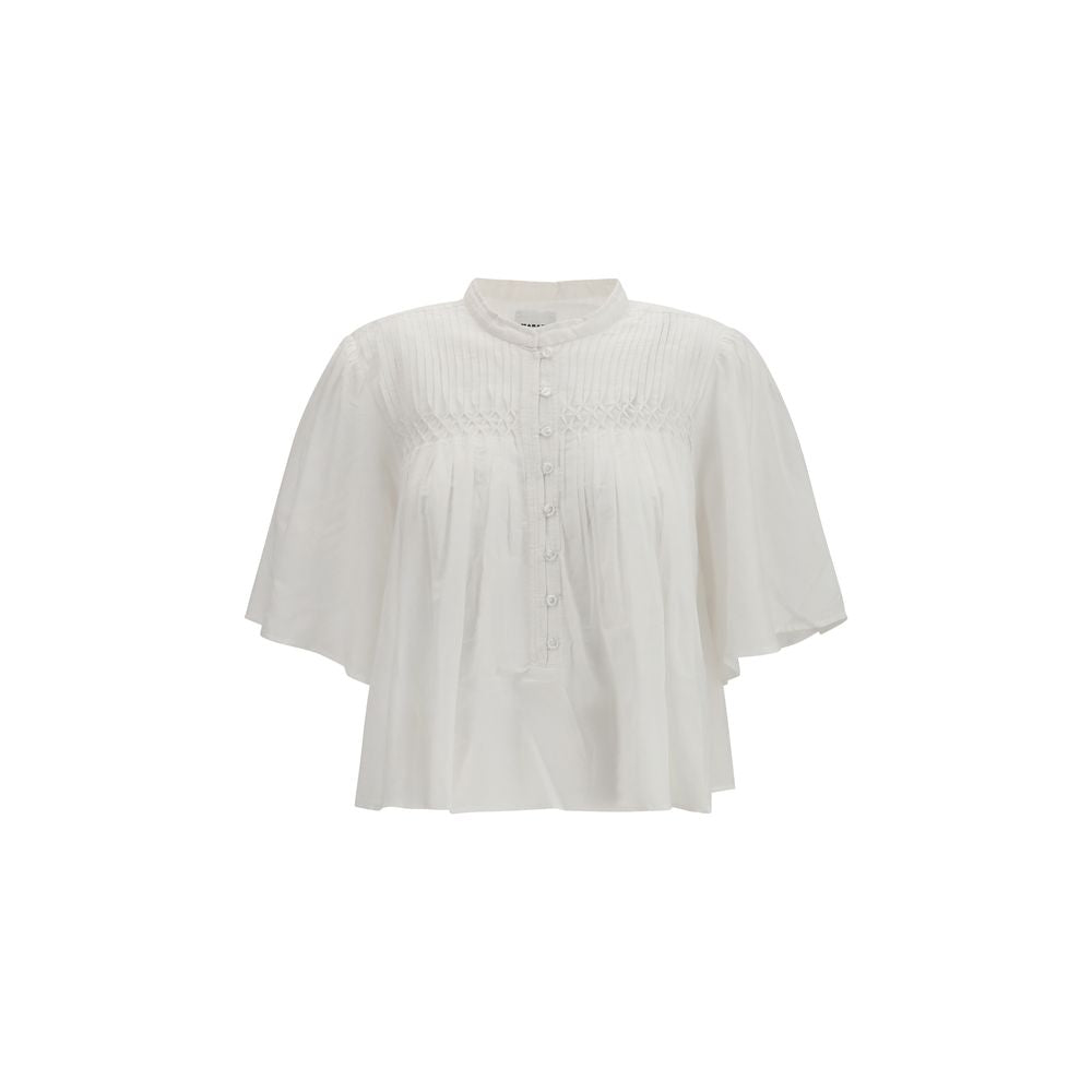 Marant Etoile White Cotton Shirt | Regal Royce