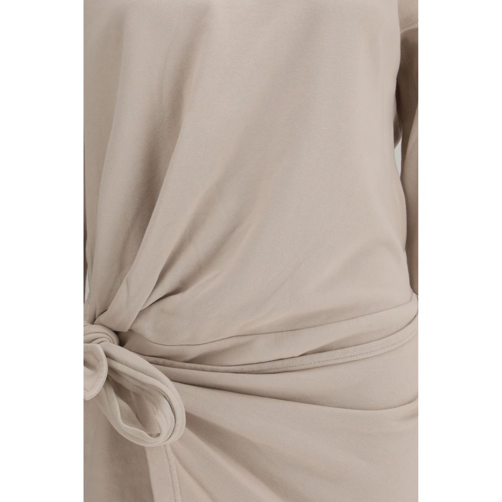 Marant Etoile Beige Cotton Casual Dress | Regal Royce