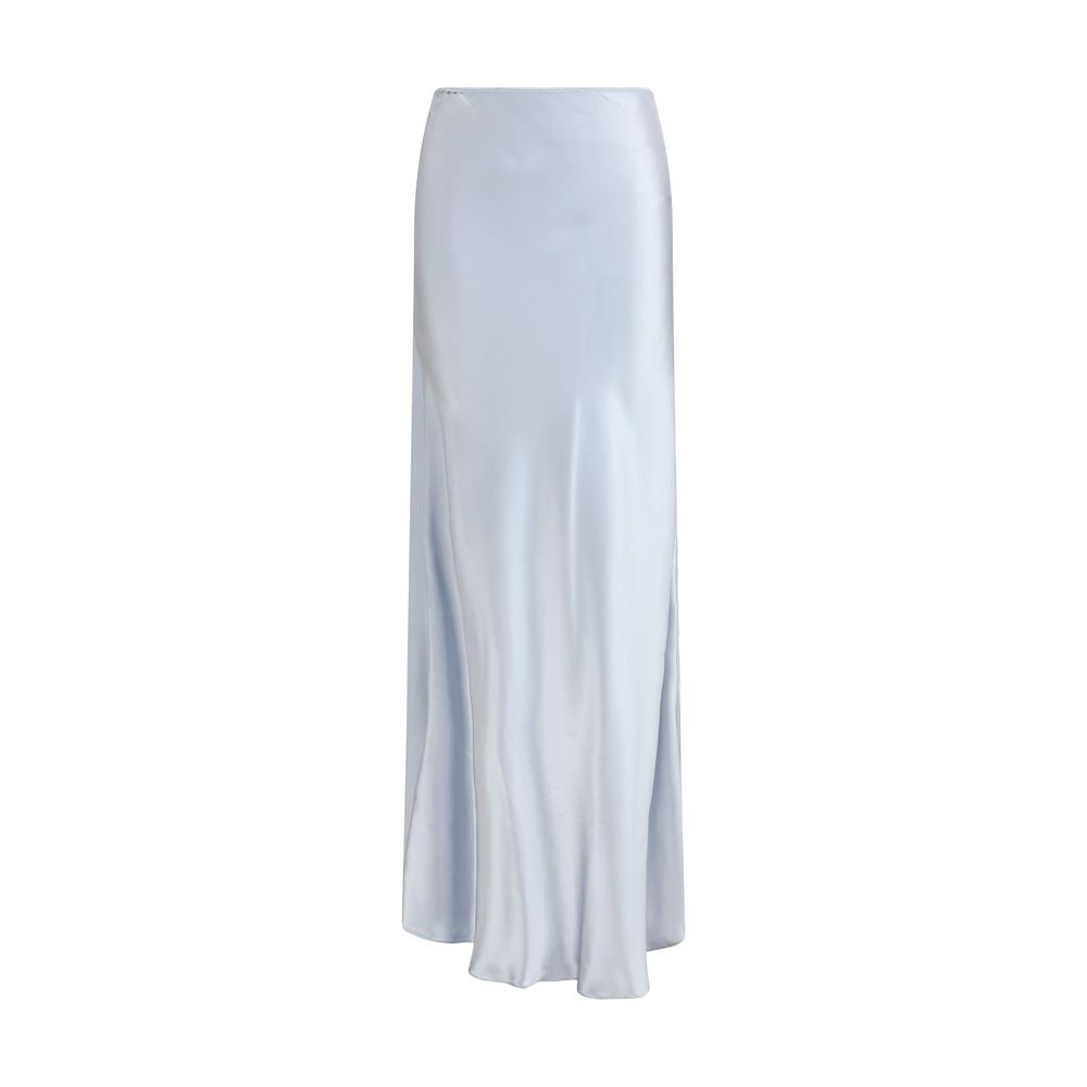 Fabiana Filippi Light Blue Viscose Long Skirt | Regal Royce