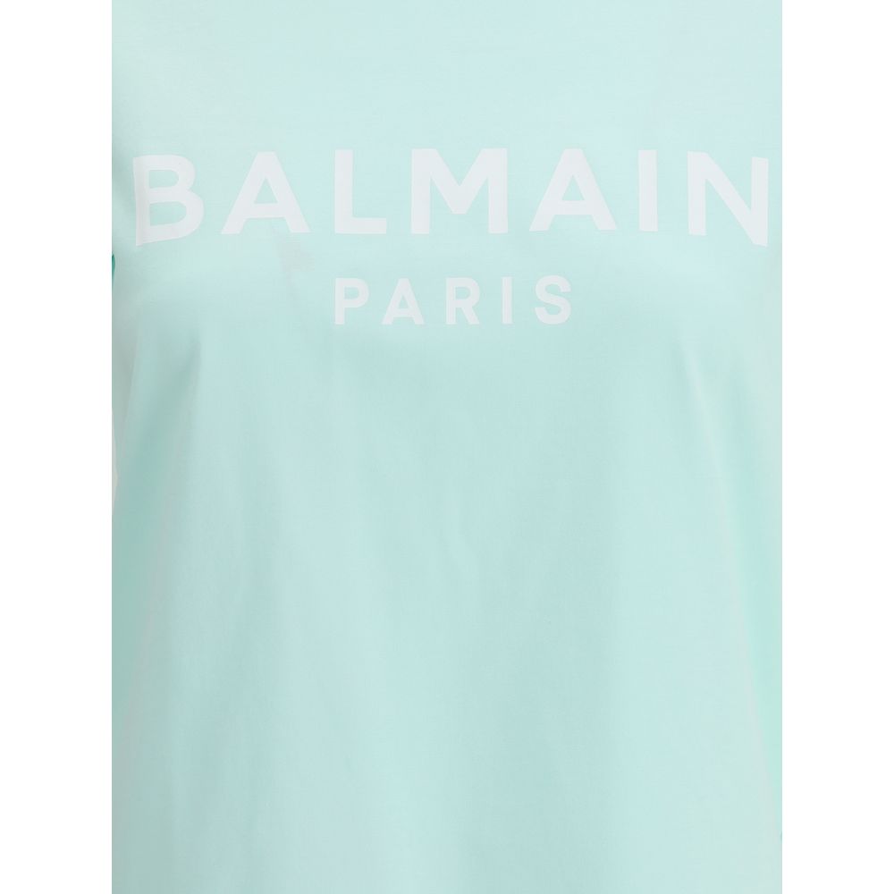 Balmain Bicolor Cotton T-Shirt | Regal Royce