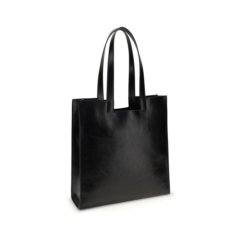 Bally Black Calf Leather Bos Taurus Shoulder Bag | Regal Royce