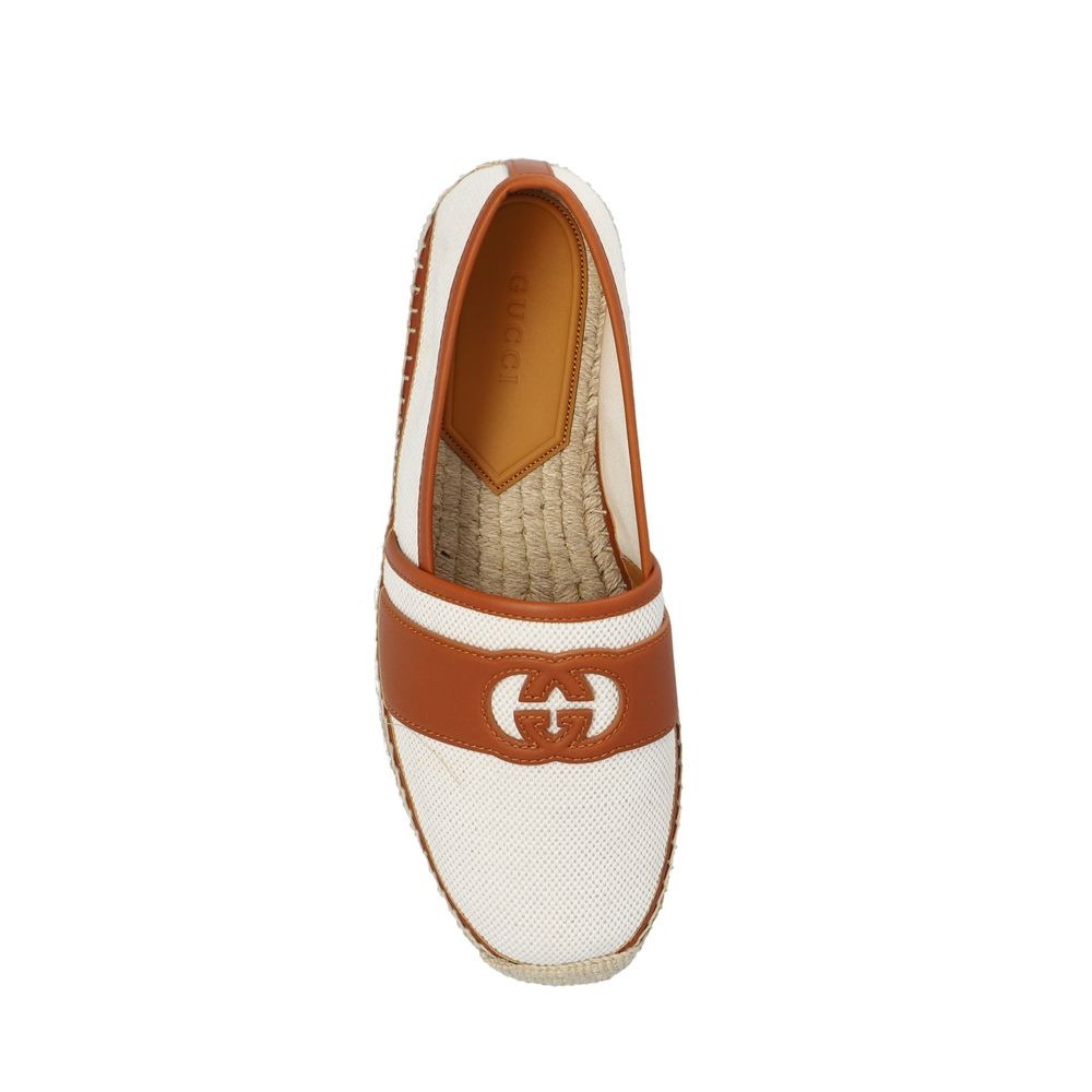 Gucci Beige Canvas Espadrilles | Regal Royce