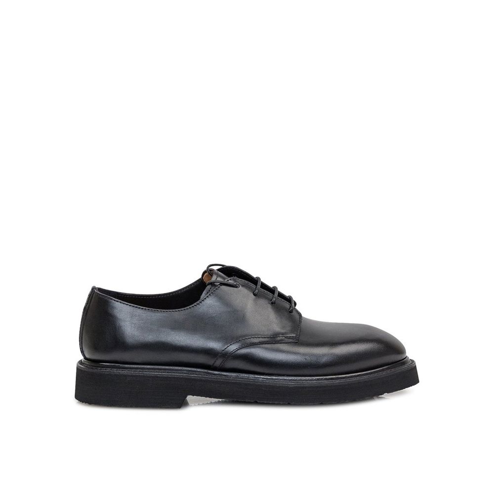Premiata Black Calfskin Oxfords And Derbies | Regal Royce