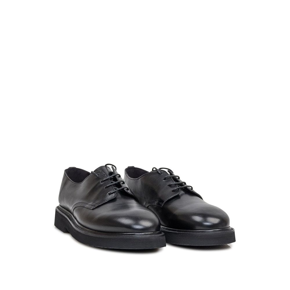 Premiata Black Calfskin Oxfords And Derbies | Regal Royce