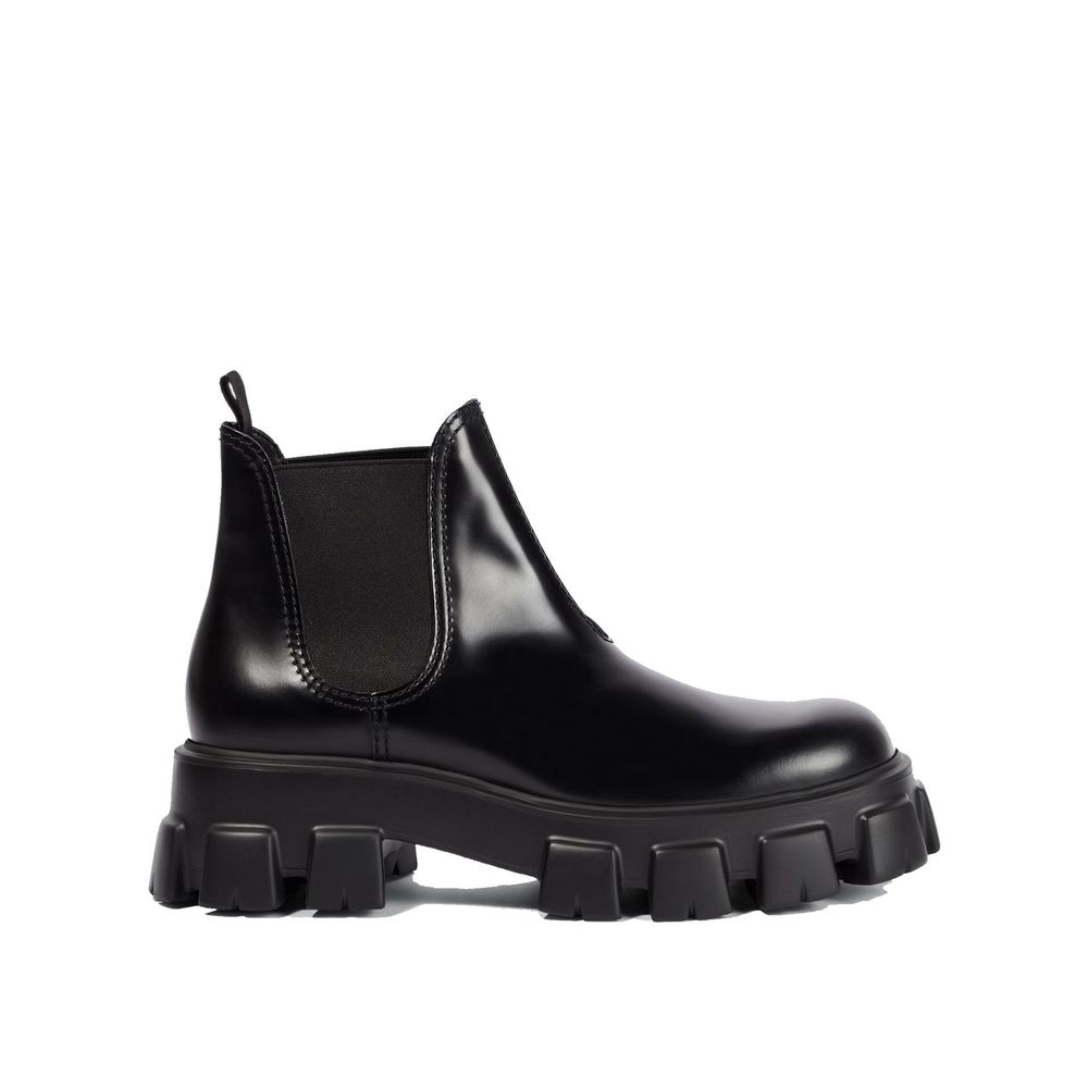Prada Black Calfskin Chelsea Boots | Regal Royce