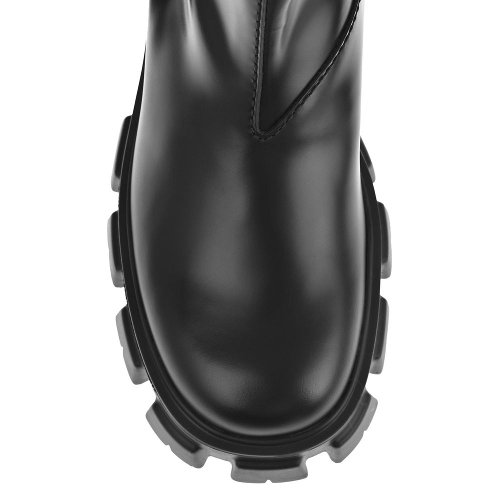 Prada Black Calfskin Chelsea Boots | Regal Royce