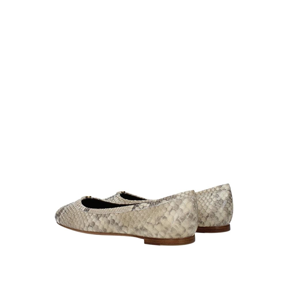 Chloé Beige Goatskin Ballet Flats | Regal Royce
