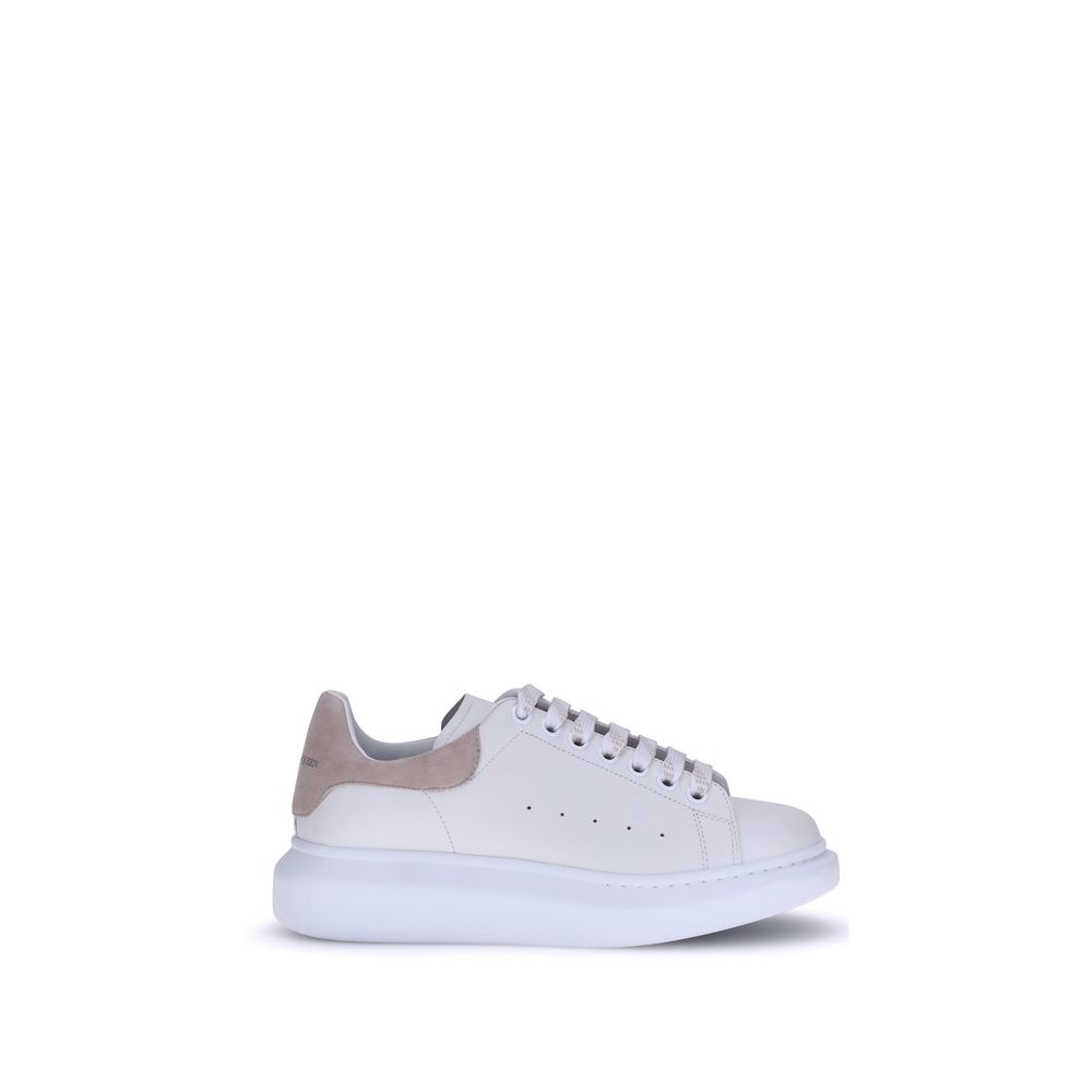 Alexander McQueen White Calf Leather Bos Taurus Platform Sneakers | Regal Royce