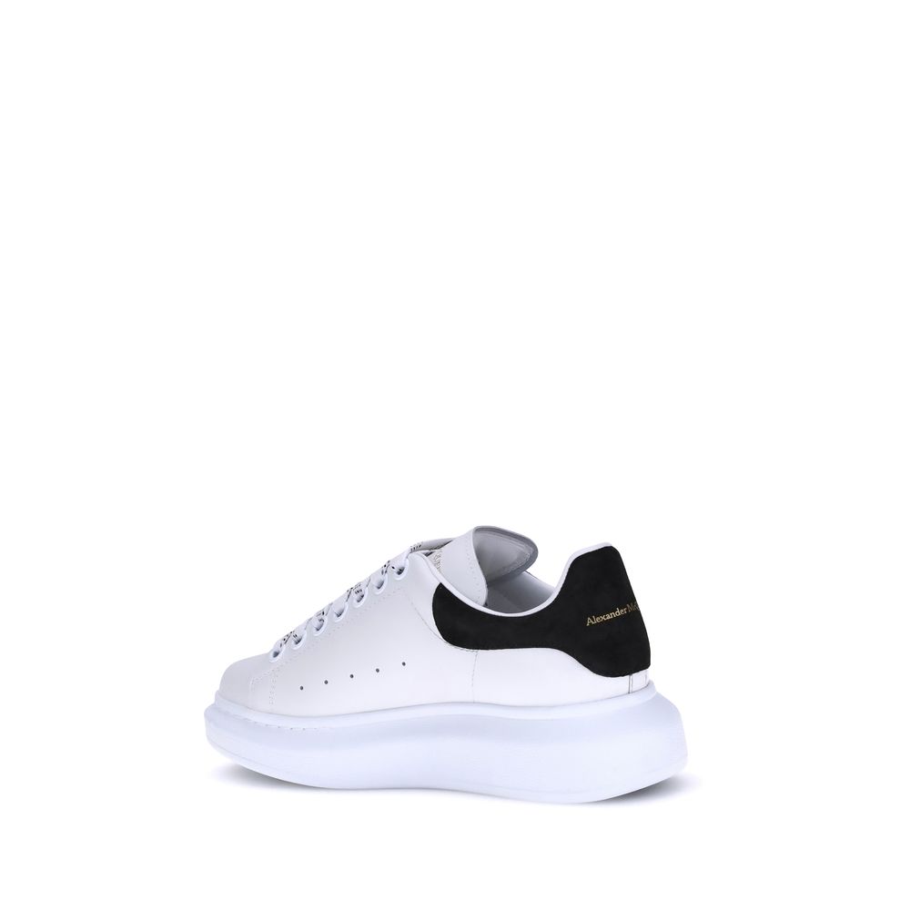 Alexander McQueen White Calf Leather Bos Taurus Platform Sneakers | Regal Royce