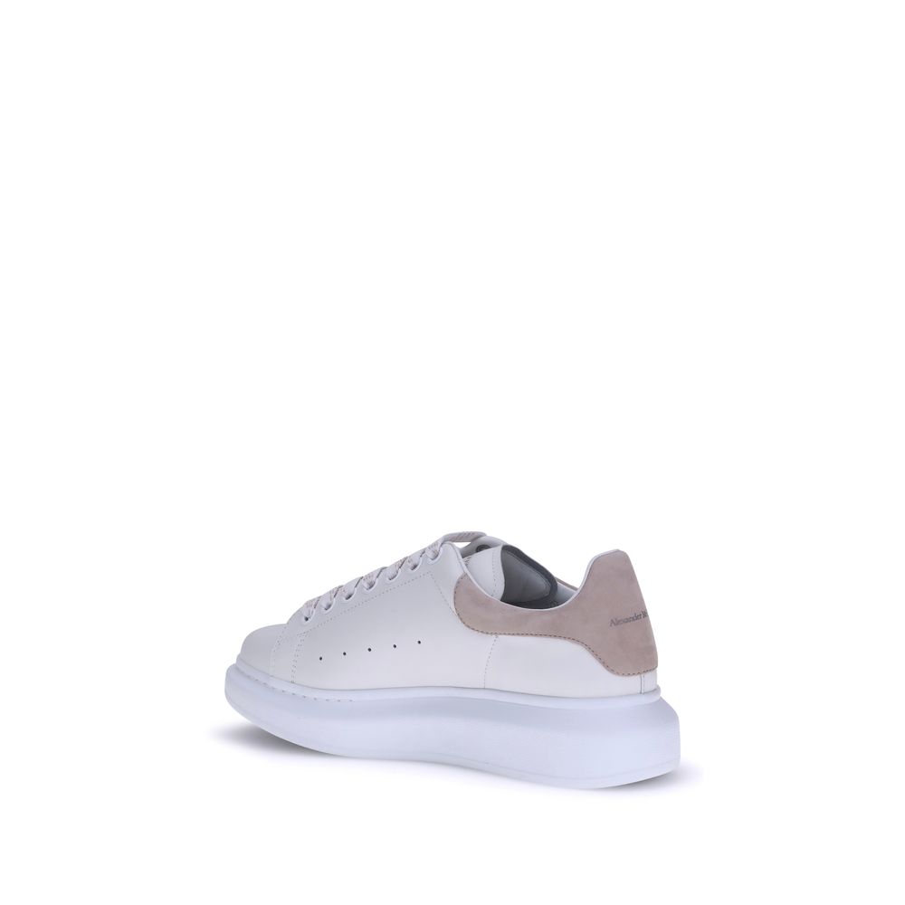 Alexander McQueen White Calf Leather Bos Taurus Platform Sneakers | Regal Royce