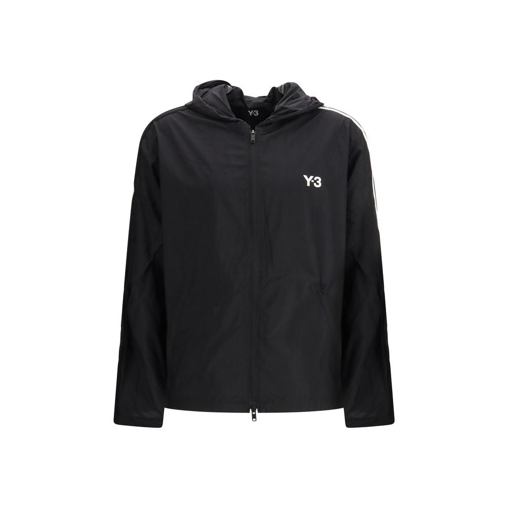 Y-3 Black Polyamide Shell Jacket | Regal Royce