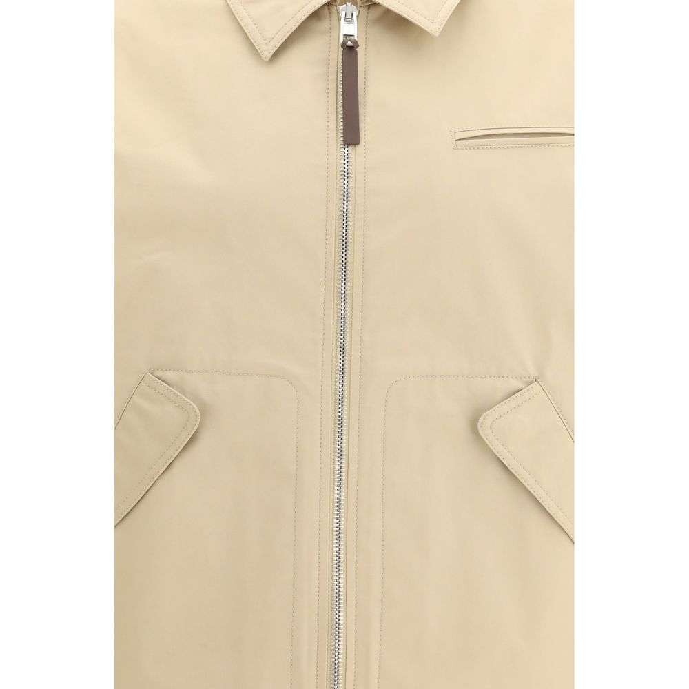 Moschino Brown Cotton Coat | Regal Royce