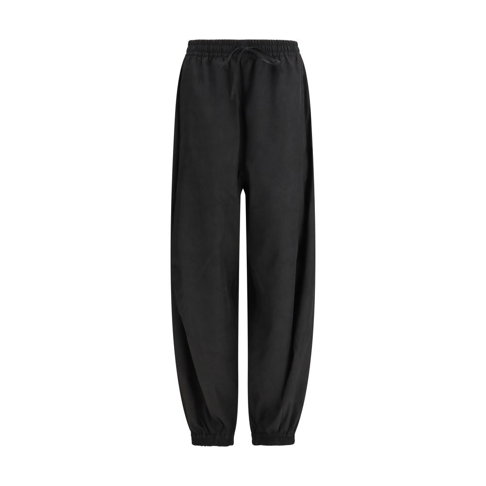 Rohe Black Polyester Joggers (Workout Pants) | Regal Royce