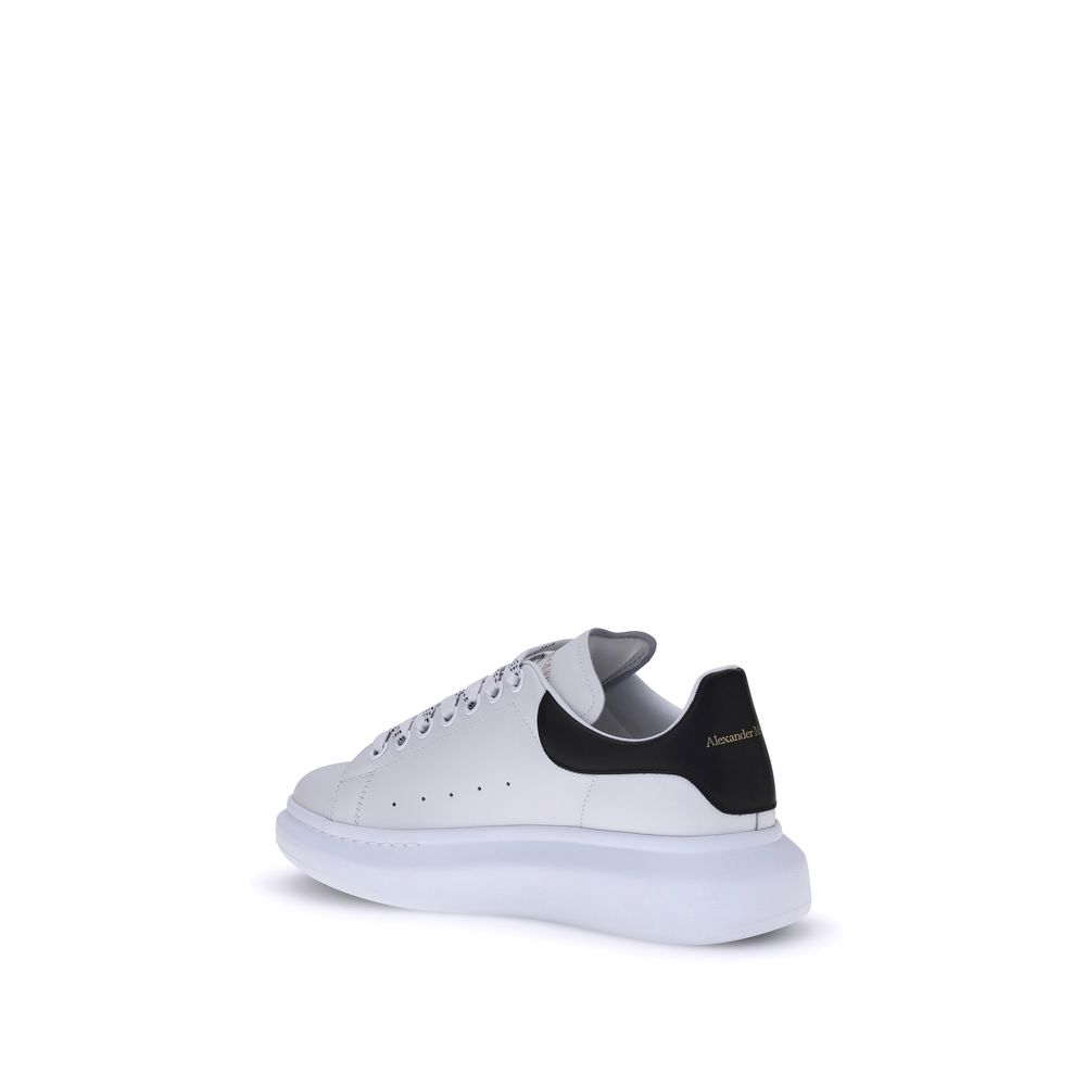 Alexander McQueen White Calf Leather Bos Taurus Platform Sneakers | Regal Royce