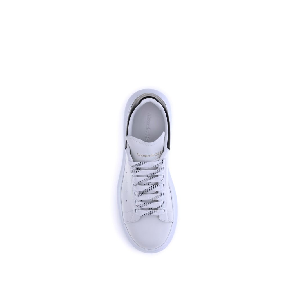 Alexander McQueen White Calf Leather Bos Taurus Platform Sneakers | Regal Royce