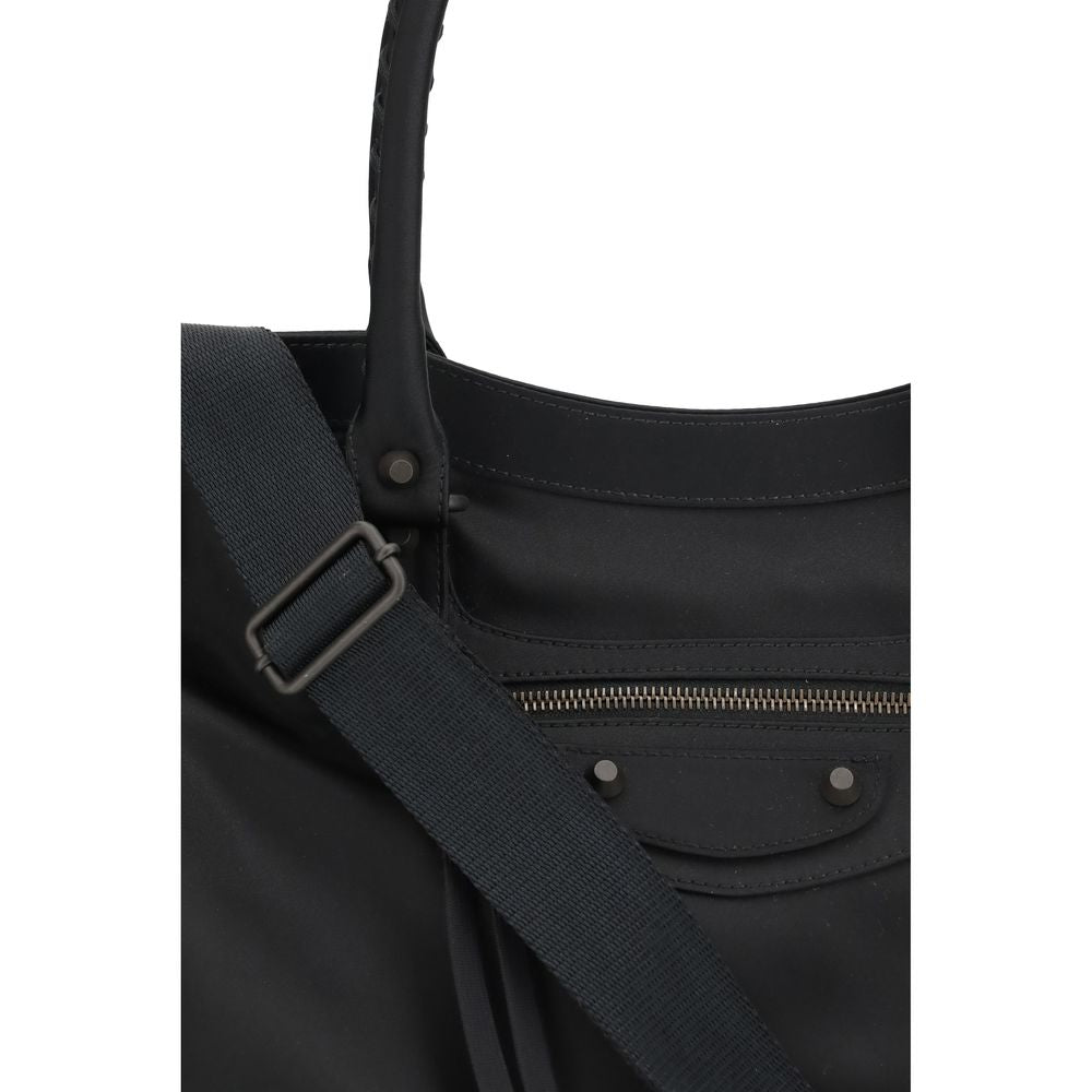 Balenciaga Black Polyamide Shoulder Bag | Regal Royce