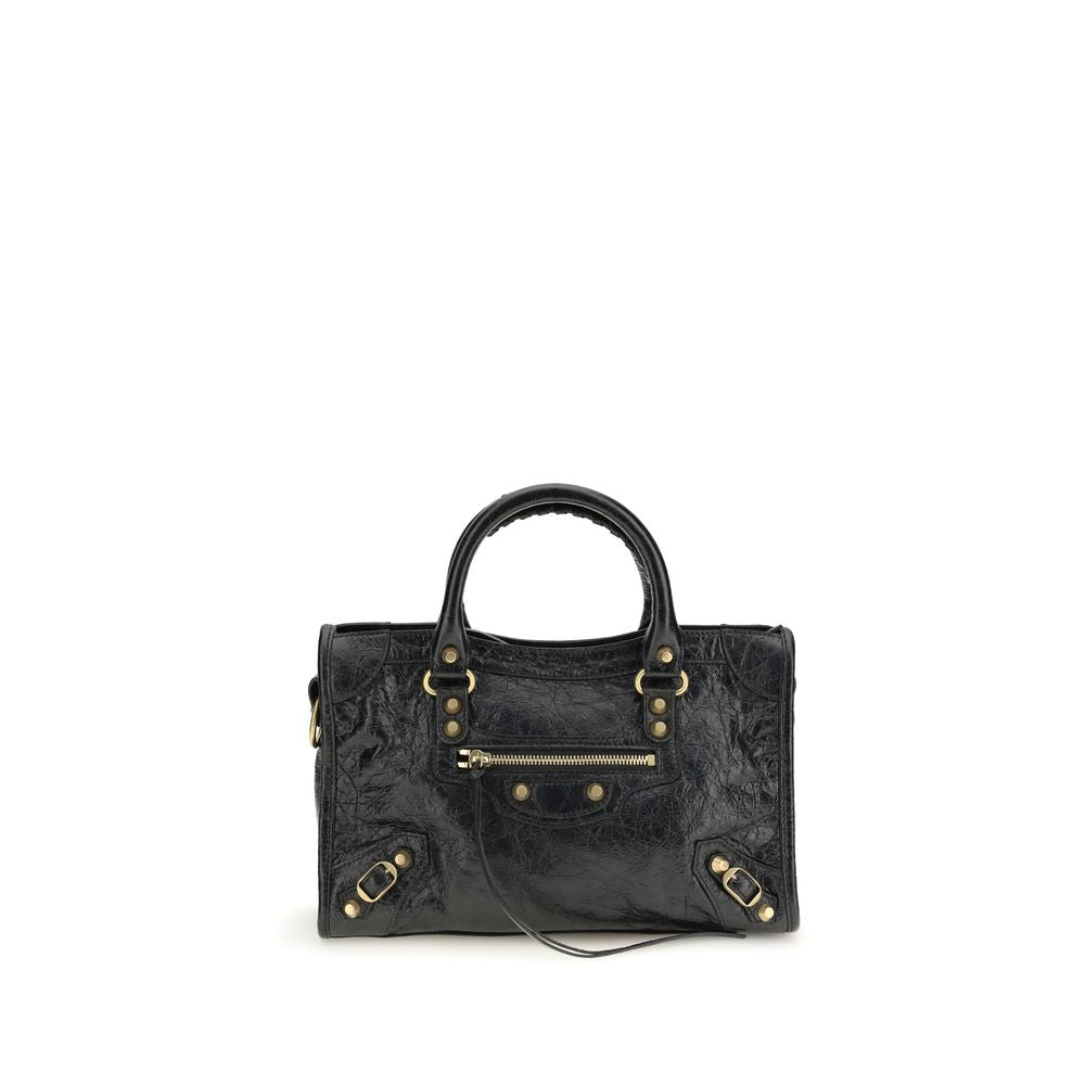 Balenciaga Black Lamb Leather Shoulder Bag | Regal Royce