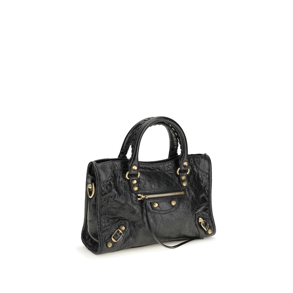 Balenciaga Black Lamb Leather Shoulder Bag | Regal Royce