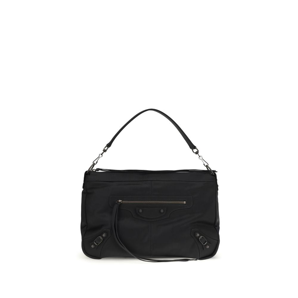 Balenciaga Black Polyamide Shoulder Bag | Regal Royce