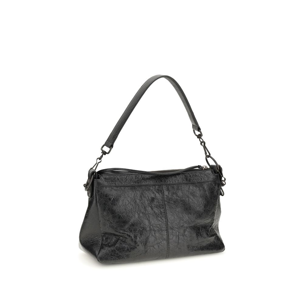 Balenciaga Black Lamb Ovis Aries Aries Shoulder Bag | Regal Royce