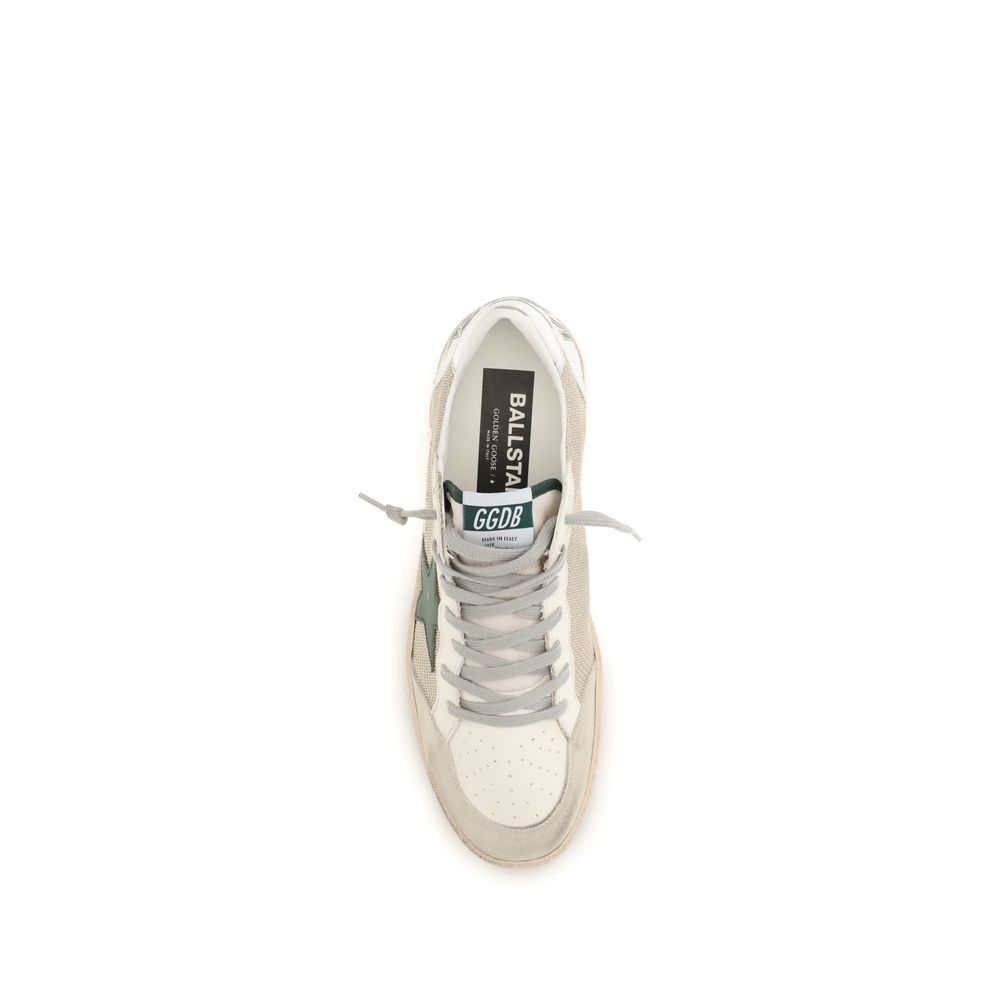 Golden Goose White Calf Leather Bos Taurus Low Top Sneakers | Regal Royce