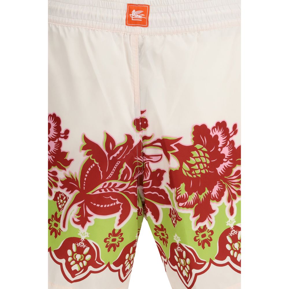 Etro Multicolor Polyester Shorts | Regal Royce