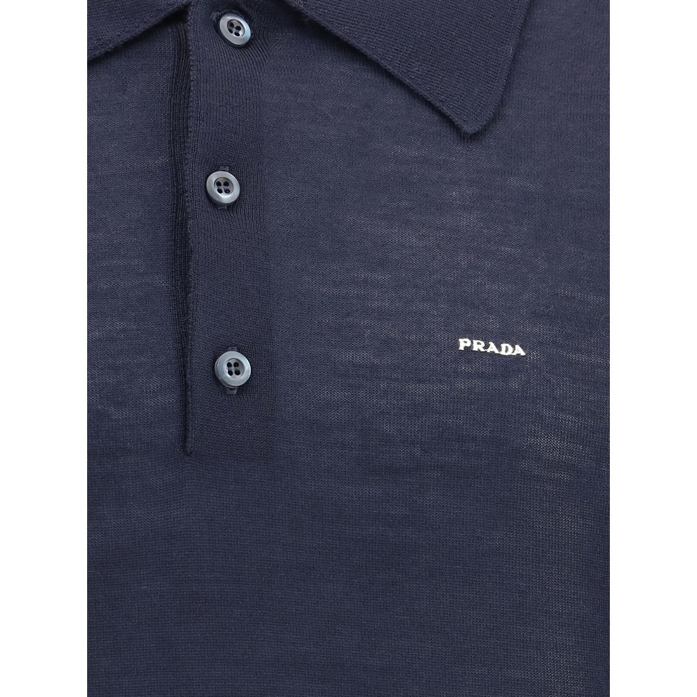 Prada Blue Fleece Wool Sweatshirt | Regal Royce