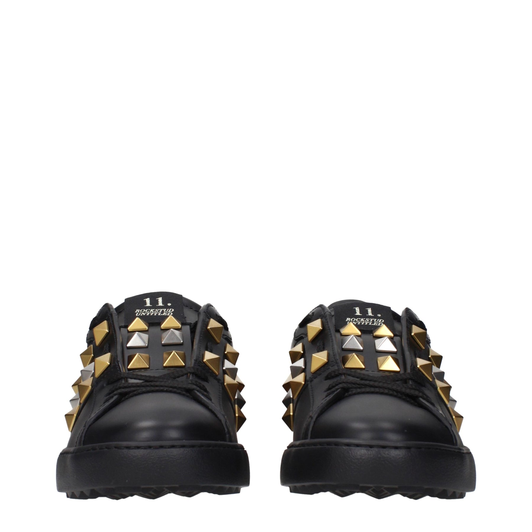 Valentino Garavani Black Leather Sneakers | Regal Royce