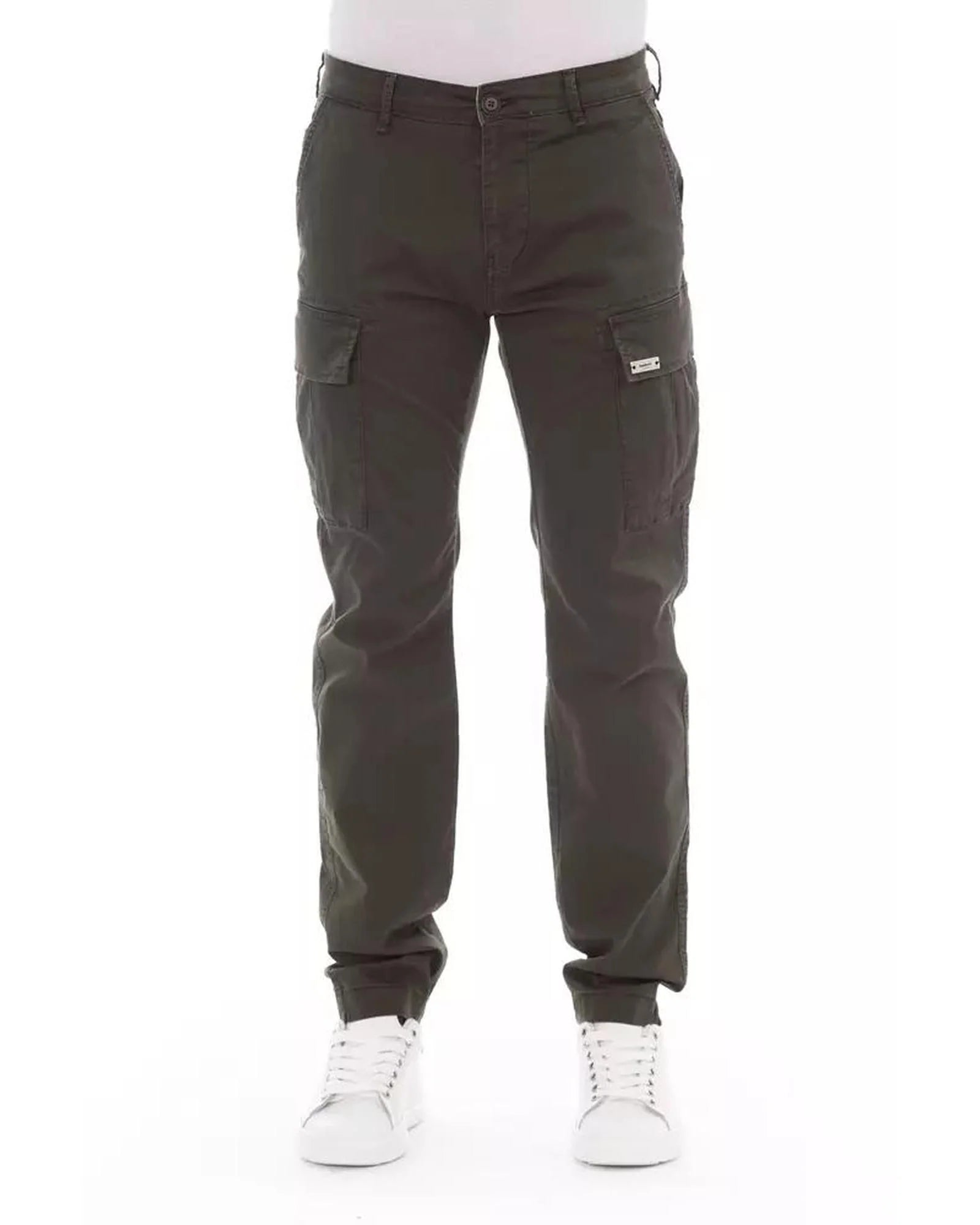 Baldinini Trend Army Cotton Cargo Pants | Regal Royce