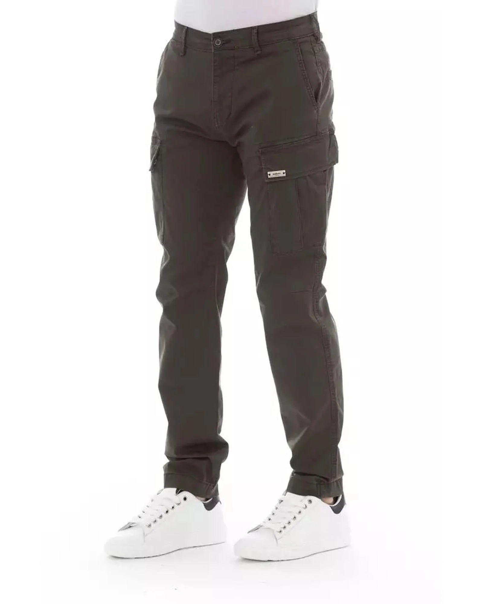 Baldinini Trend Army Cotton Cargo Pants | Regal Royce