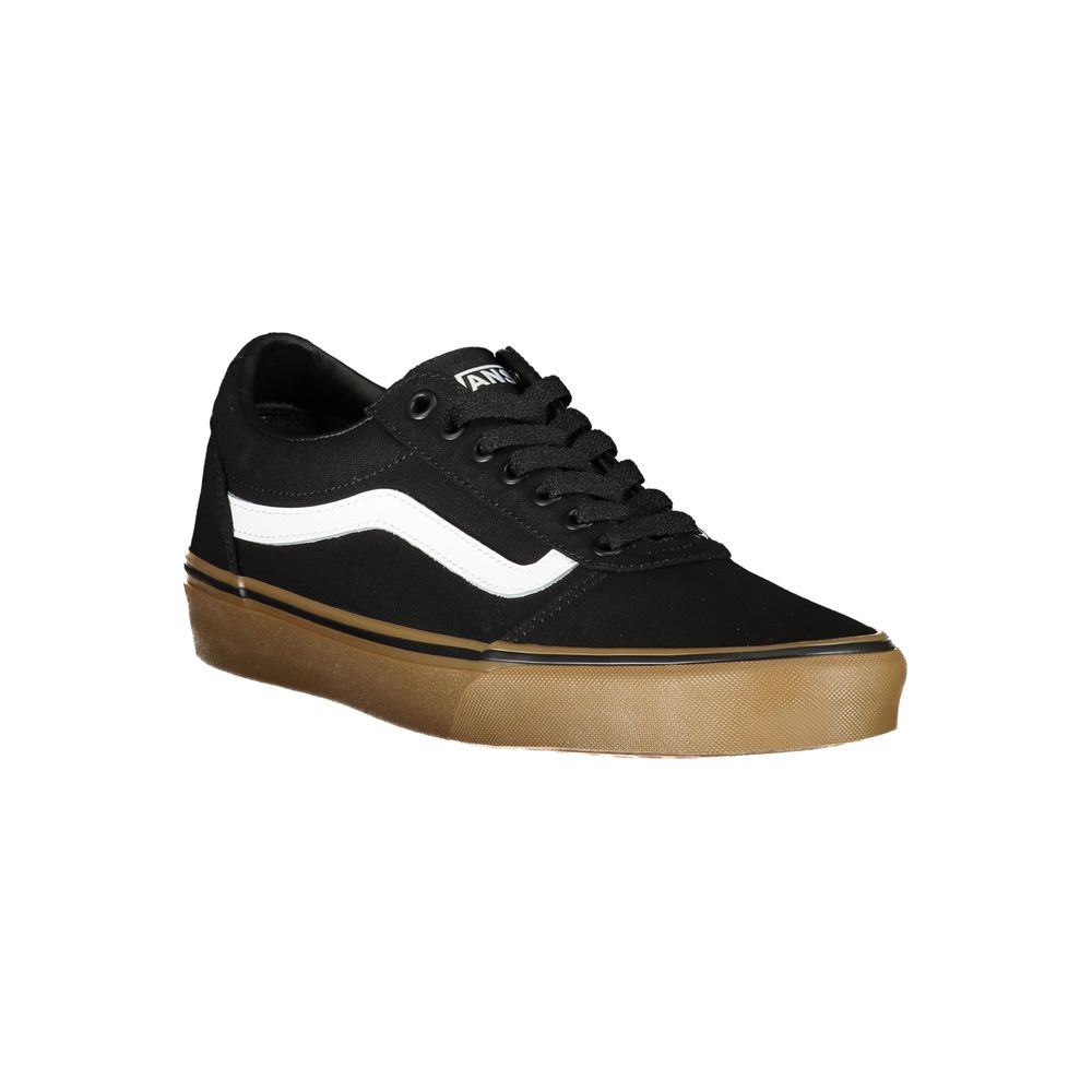 Vans Black Polyester Low Top Sneakers | Regal Royce