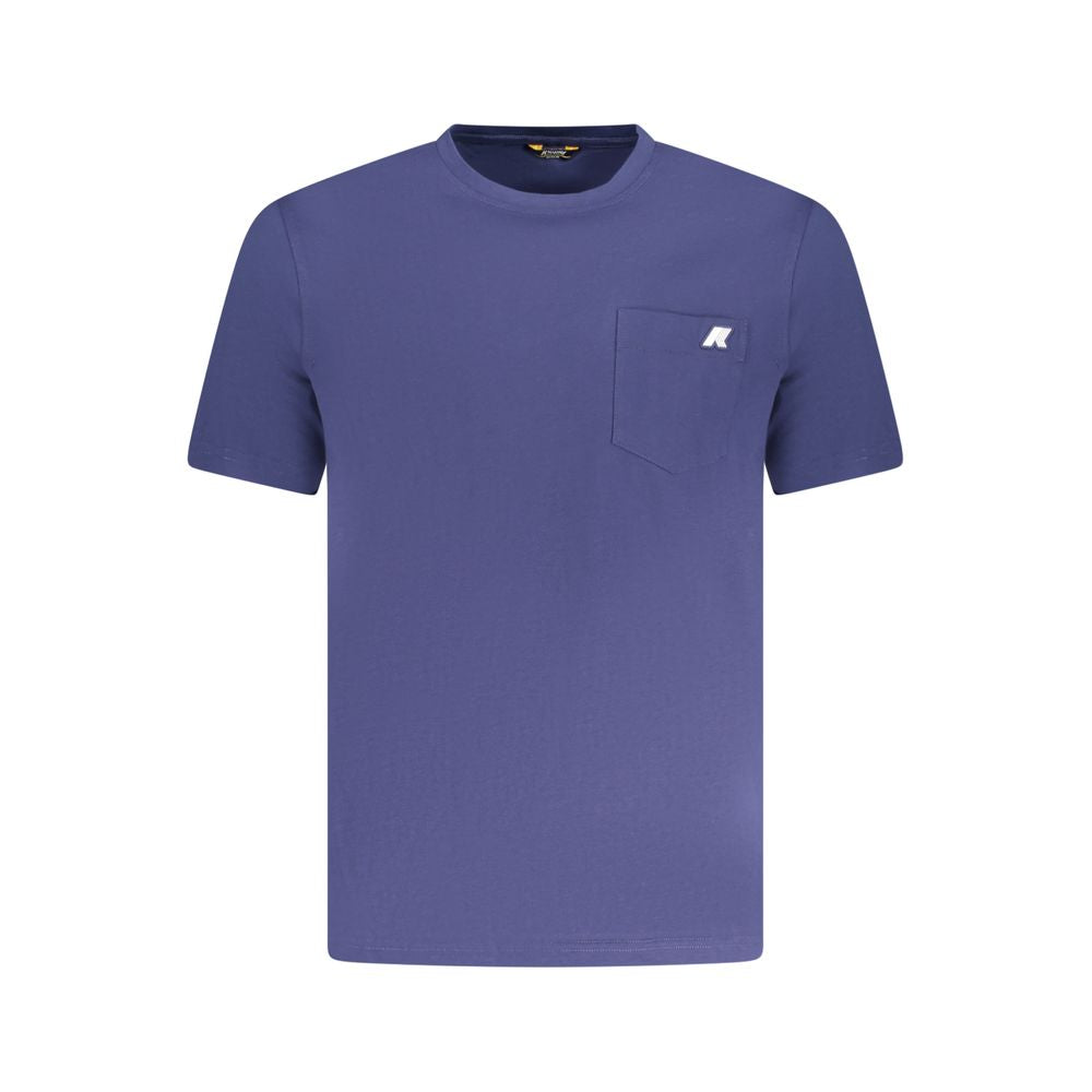 K-WAY Blue Cotton T-Shirt | Regal Royce