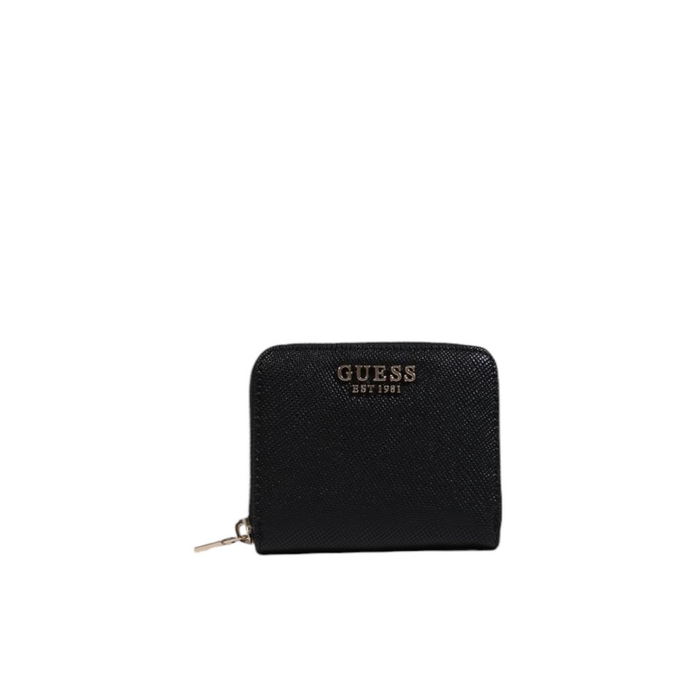 Guess Black Polyethylene Wallet | Regal Royce