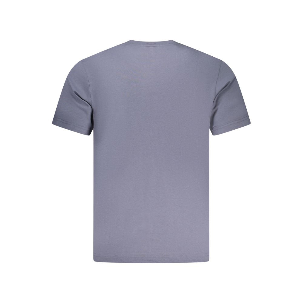 North Sails Blue Cotton Men T-Shirt | Regal Royce
