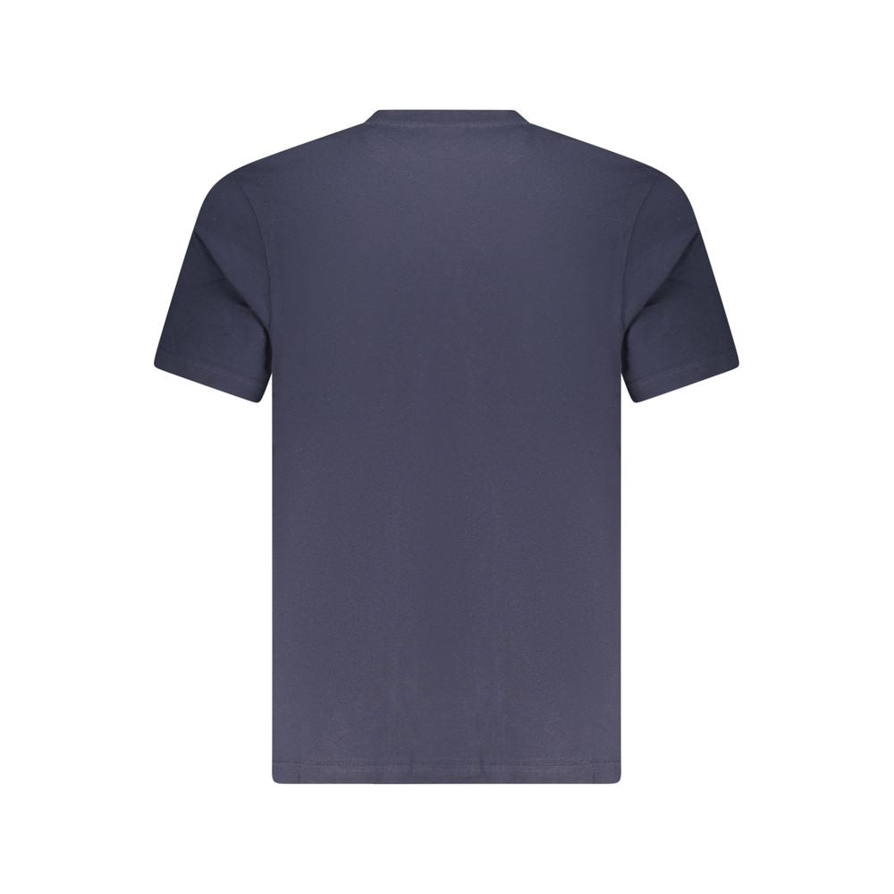 North Sails Blue Cotton Men T-Shirt | Regal Royce