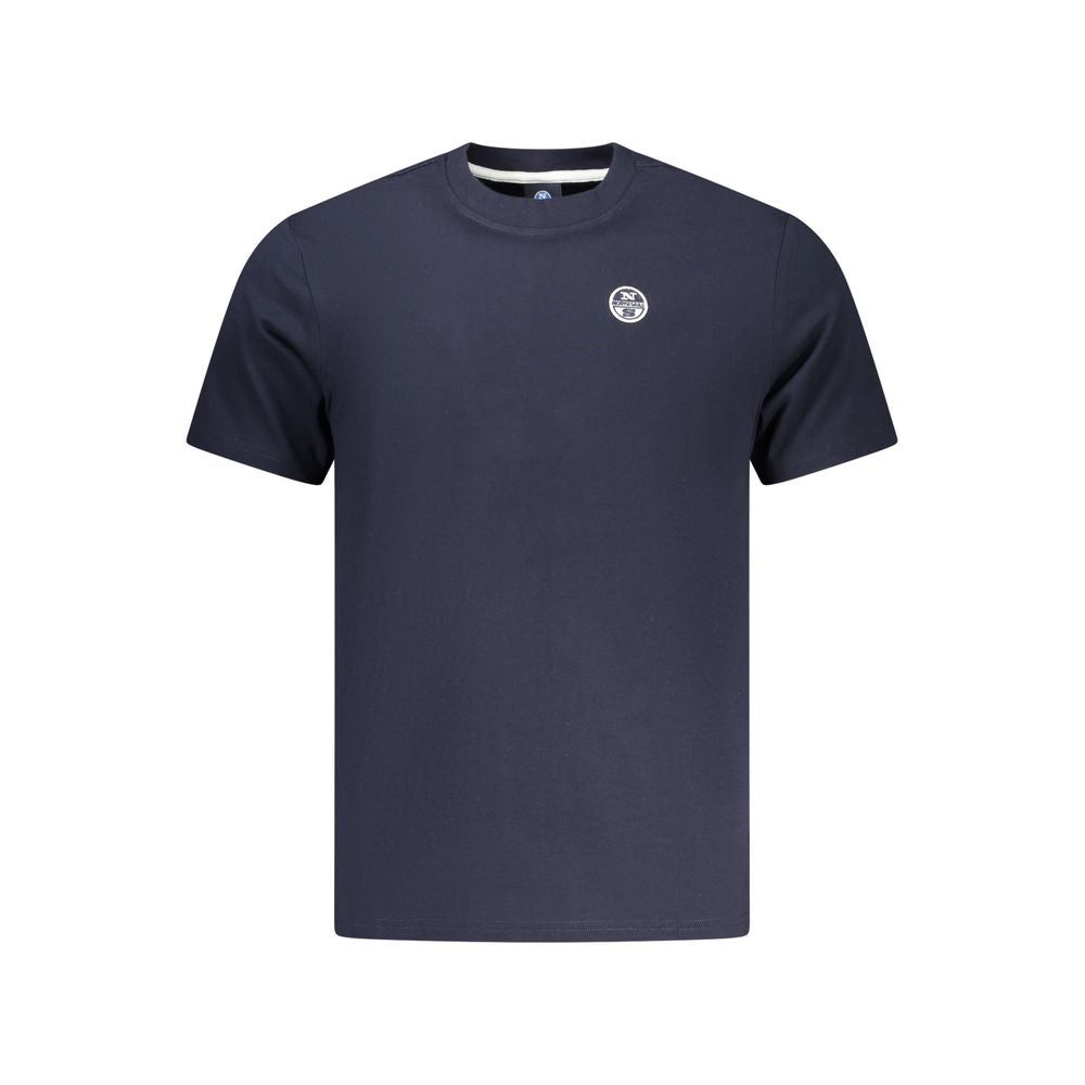 North Sails Blue Cotton Men's T-Shirt | Regal Royce