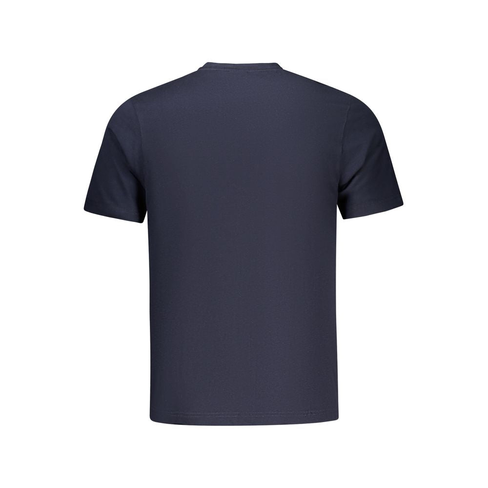 North Sails Blue Cotton Men T-Shirt | Regal Royce