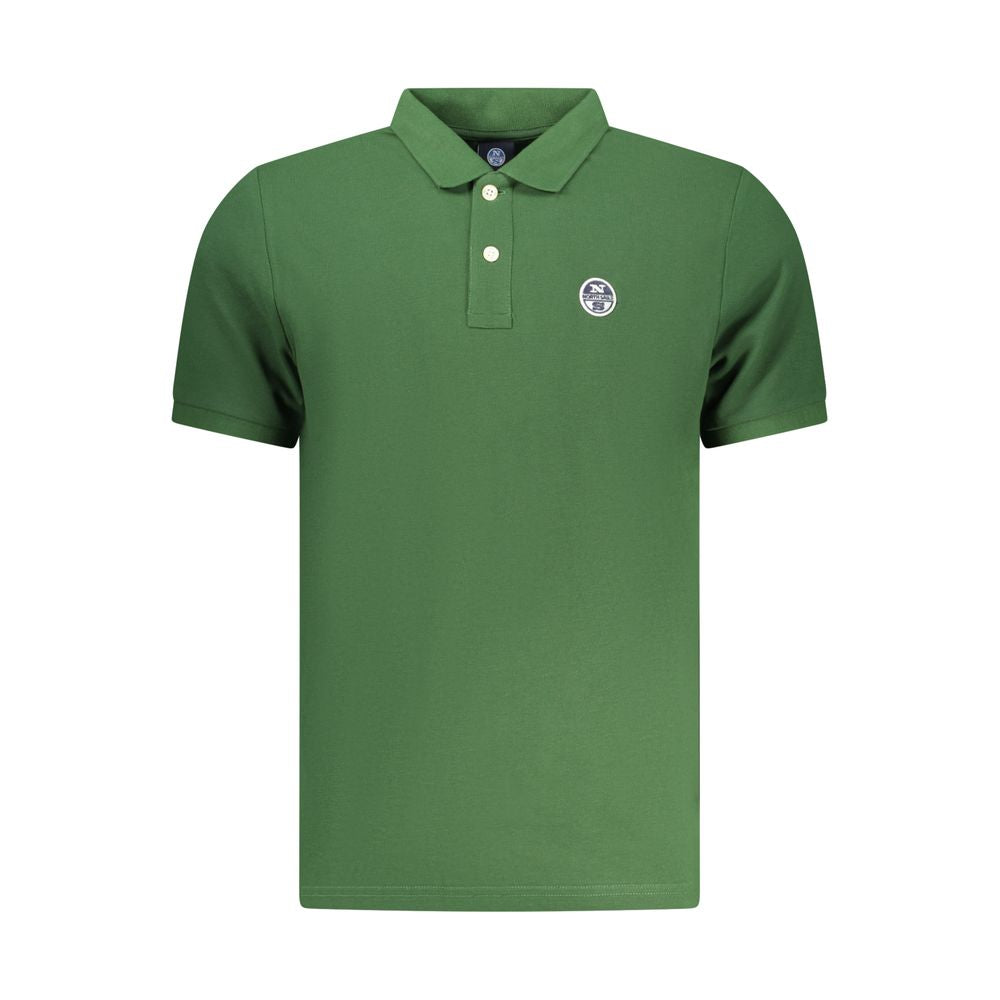North Sails Verde Cotton Mens Polo Shirt | Regal Royce
