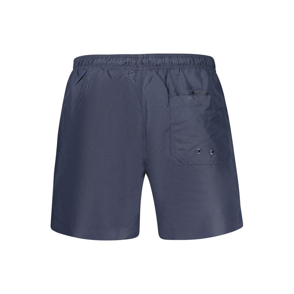 North Sails Blu Polyester Men Swim Boxer | Regal Royce