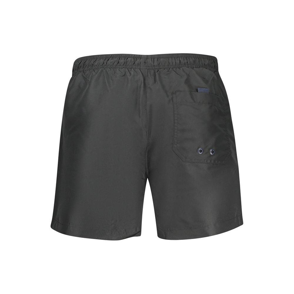 North Sails Black Polyester Men's Swim Boxer | Regal Royce