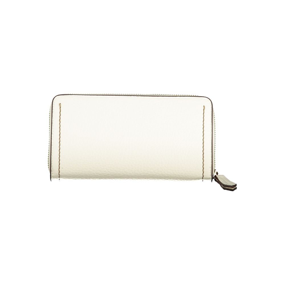 Mario Valentino Bianco Poliuretano Women Wallet | Regal Royce