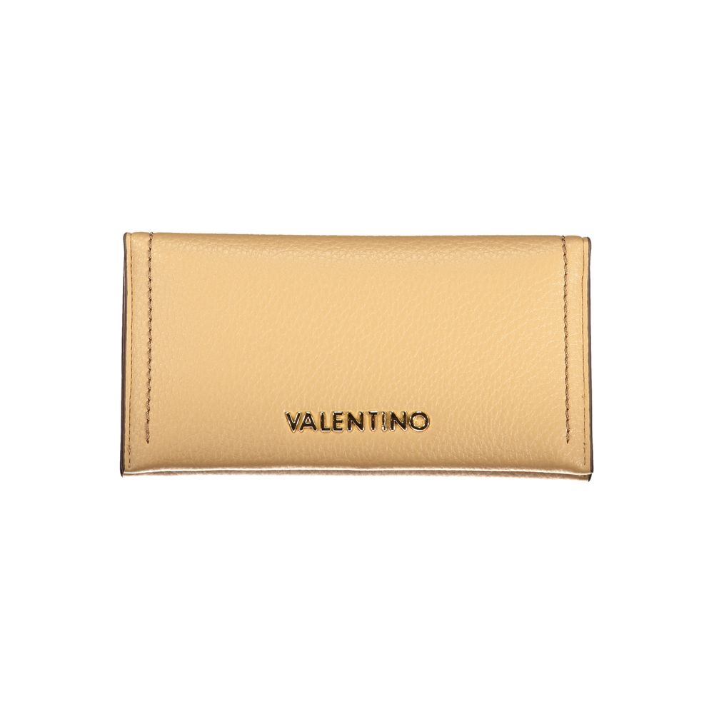 Mario Valentino Beige Polyurethane Women Wallet | Regal Royce